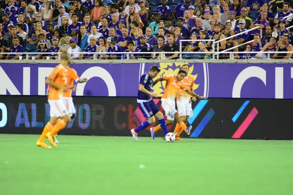 Orlando City Sediou Houston Dynamo Julho 2016 Camping World Stadium — Fotografia de Stock