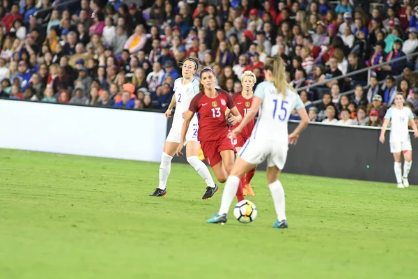 ABD, 7 Mart 2018 tarihinde Orlando City Stadyumu 'ndaki SheBelives Kupası' nda İngiltere ile karşı karşıya geldi..  