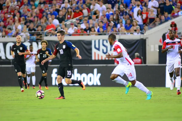 Usa Fotbollslag Värd Trinidad Tobago Everbank Field Jacksonville Florida Den — Stockfoto