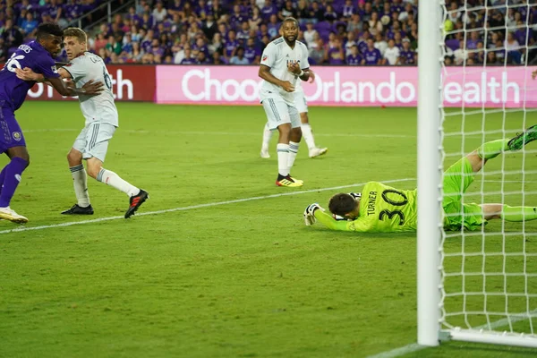 Orlando City Gastgeber Der New England Revolution Während Der Open — Stockfoto