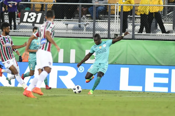 Fluminense Barcelona Florida Cup Spectrum Stadium Den Januari 2018 Orlando — Stockfoto