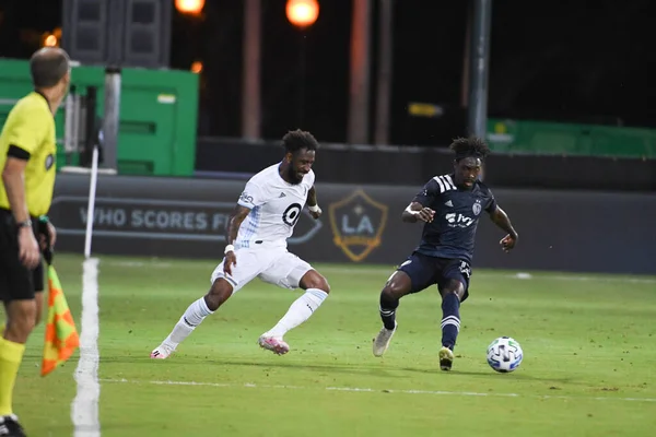 Sporting Kansas City Face Minnesota United Podczas Mls Powraca Turniej — Zdjęcie stockowe