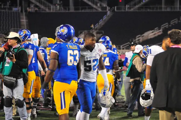 Georgia State Face San Jose State Cure Bowl Camping World — Stock Photo, Image