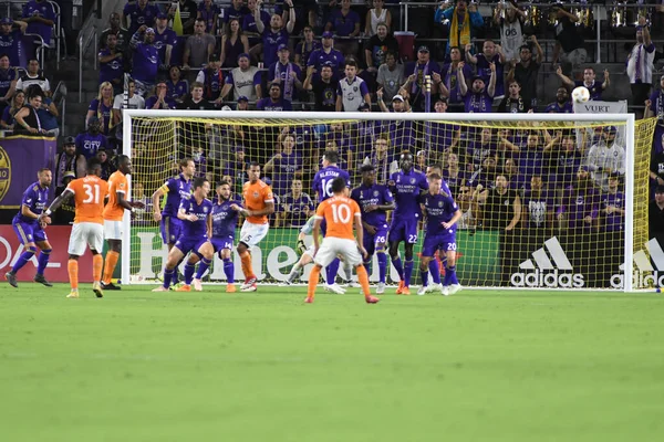 Orlando City SC, 22 Eylül 2018 'de Florida Exploria Stadyumu' nda Houston Dynamo 'yu ağırladı.. 