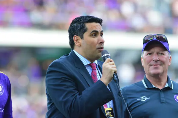 Orlando City, 5 Mart 2017 'de Orlando City Stadyumu' nda NYC FC 'ye ev sahipliği yaptı..  