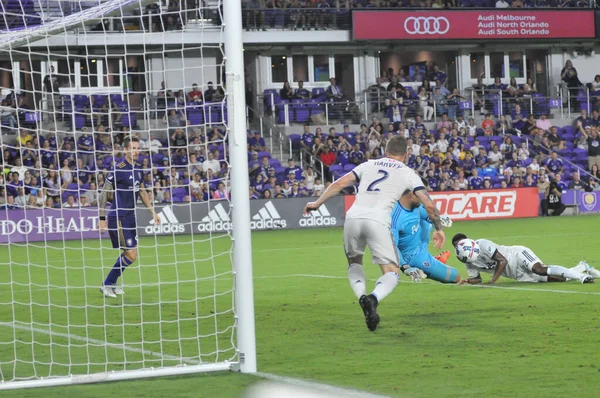 Orlando City Hospeda Vancouver Whitecaps Orlando City Stadium Agosto 2017 — Fotografia de Stock