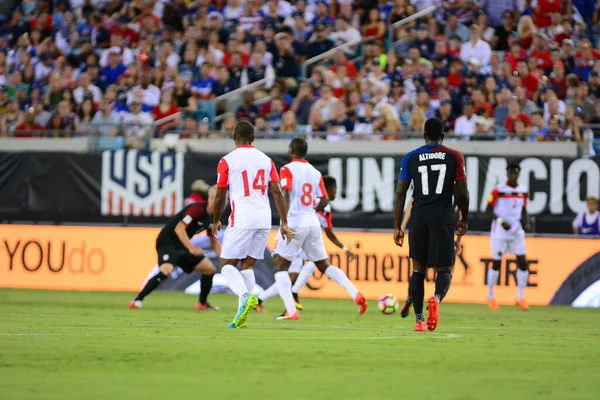 Septiembre 2016 Equipo Fútbol Estados Unidos Organizó Trinidad Tobago Everbank — Foto de Stock