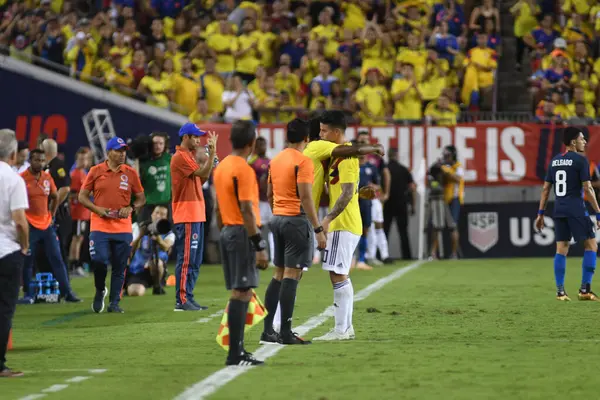 ABD Kolombiya 'ya karşı Raymond James Stadyumu' nda 11 Ekim 2018 'de.  