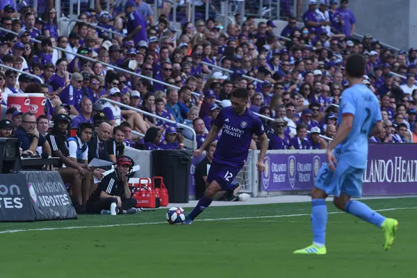 Orlando City Host New York City Orlando City Stadium Orlando — Stock fotografie