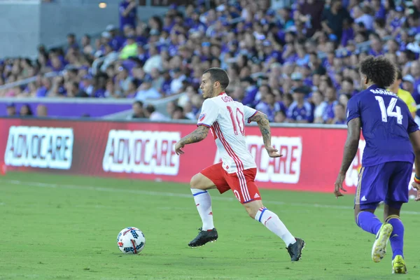 Orlando City, 5 Temmuz 2017 'de Orlando City Stadyumu' nda Toronto FC 'ye ev sahipliği yaptı..  