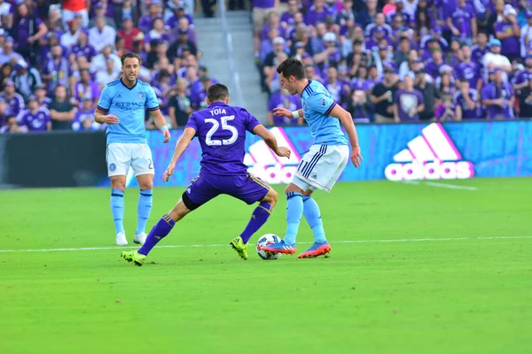 Orlando City, 5 Mart 2017 'de Orlando City Stadyumu' nda NYC FC 'ye ev sahipliği yaptı..  