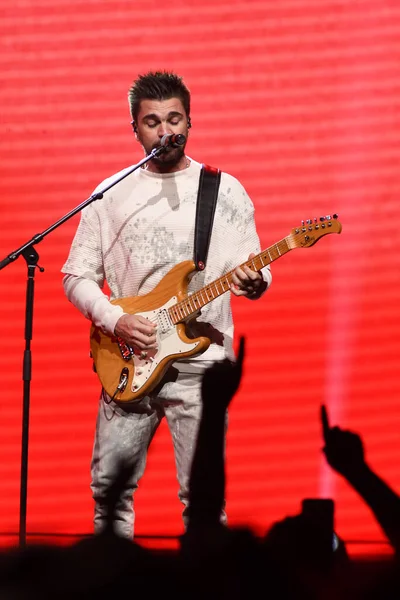 Juanes 'in Orlando Florida' daki Amway Center 'daki konserinde. 20, 2018. Fotoğraf: Marty Jean-Louis