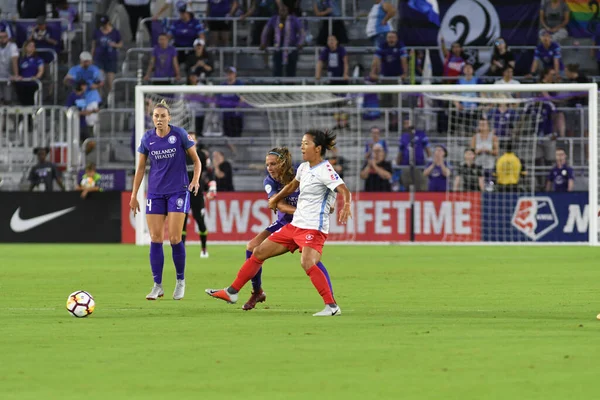 Orland Pride, 25 Ağustos 2018 'de Orlando Florida' daki Exploria Stadyumu 'nda Chicago Red Stars' a ev sahipliği yapıyor..  