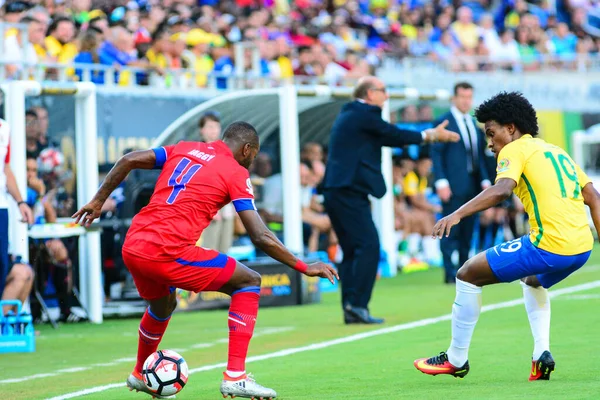 Brezilya, 8 Haziran 2016 tarihinde Orlando Florida 'daki Copa America Centenario' da Haiti ile karşılaştı..