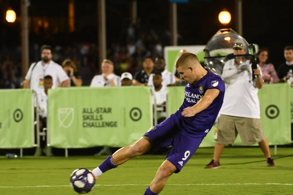 30 Temmuz 2019 'da Orlando Florida' da Disney 'in Vahşi Spor Dünyası' nda MLS All-Star Yetenek Yarışması. 