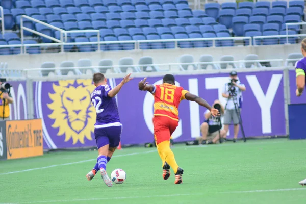 Orlando City Accueille Les Strikers Fort Lauderdale Camping World Stadium — Photo