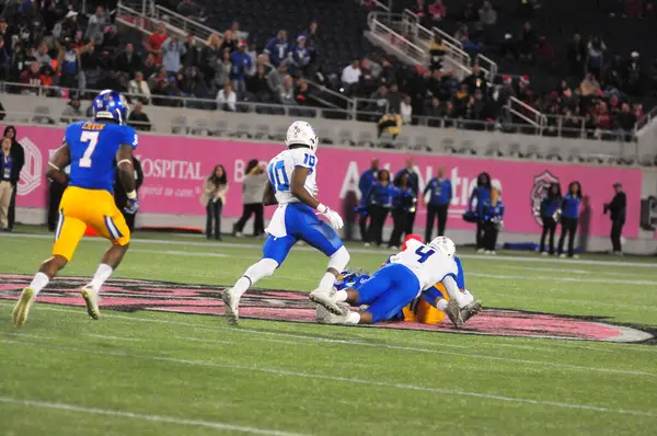 Georgia State Gegen San Jose State Während Der Cure Bowl — Stockfoto