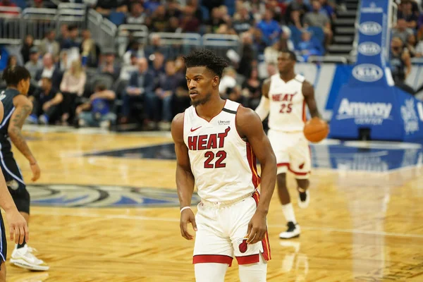 Basketbol Sezonu Orlando Magic Miami Heat Karşı Ocak 2020 — Stok fotoğraf