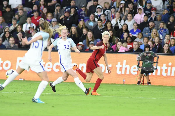 ABD, 7 Mart 2018 tarihinde Orlando City Stadyumu 'ndaki SheBelives Kupası' nda İngiltere ile karşı karşıya geldi..  