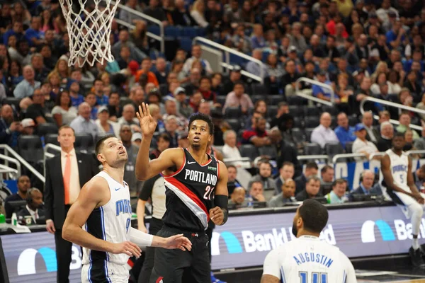 Orlando Magic 2 Mart 2020 tarihinde Orlando Florida 'daki Amway Center' da Portland Trailblazers 'a ev sahipliği yaptı..  