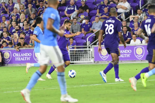Orlando City 26 Temmuz 2018 'de Florida Exploria Stadyumu' nda NYC FC 'ye ev sahipliği yaptı. Fotoğraf: Marty Jean-Louis