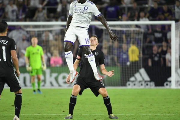 Orlando City SC 14 Ağustos 2019 Çarşamba günü Exploria Stadyumu 'nda Sporting Kansas SC' ye ev sahipliği yaptı..  