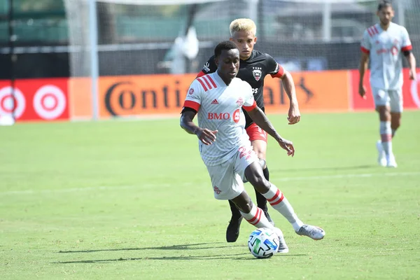 Toronto FC, 13 Temmuz 2020 tarihinde Orlando Florida 'da düzenlenen ESPN Wild World of Sports' ta düzenlenen MLS Back Tournament sırasında D.C. United ile karşı karşıya geldi.. 