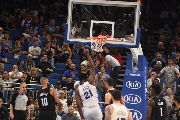 Orlando Magic Host Philadelphia 76Ers Amway Arena Orlando Florida March — Φωτογραφία Αρχείου