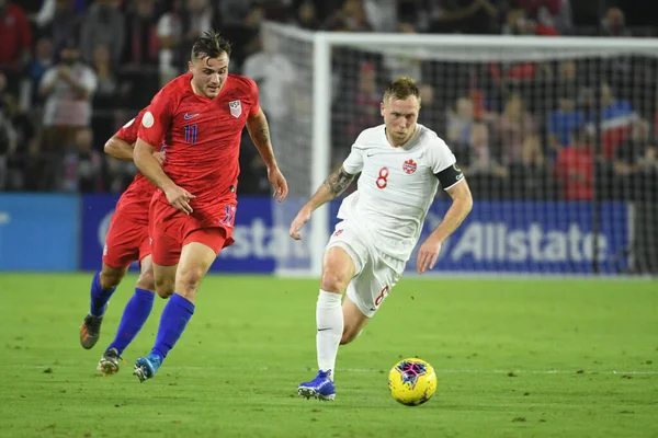 Amerikan Futbol Takımı 15 Kasım 2019 Cuma günü Orlando Florida 'daki Exploria Stadyumu' nda oynanan Concacaf Uluslar Ligi karşılaşmasında Kanada 'ya ev sahipliği yapmaktadır.