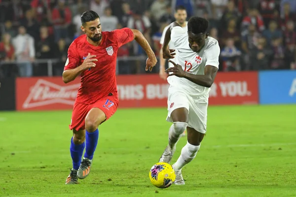 Amerikan Futbol Takımı 15 Kasım 2019 Cuma günü Orlando Florida 'daki Exploria Stadyumu' nda oynanan Concacaf Uluslar Ligi karşılaşmasında Kanada 'ya ev sahipliği yapmaktadır.
