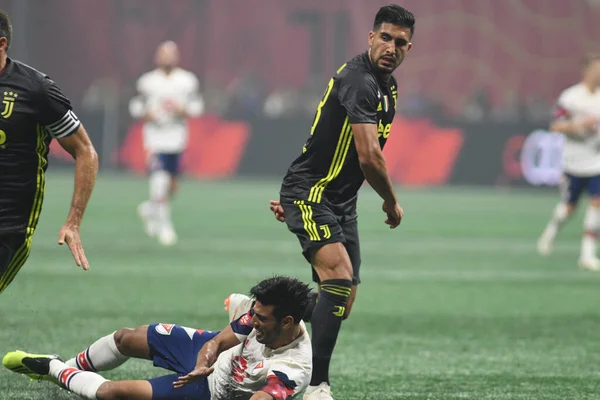 1 Ağustos 2018 tarihinde Atlanta 'daki Mercedez Benz Stadyumu' nda tüm yıldızlar Juventus 'a karşı..  