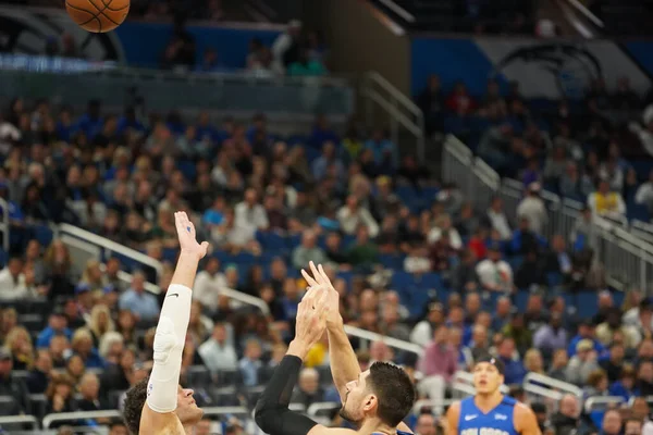 Orlando Magic Şubat 2020 Tarihinde Orlando Florida Daki Amway Milwaukee — Stok fotoğraf