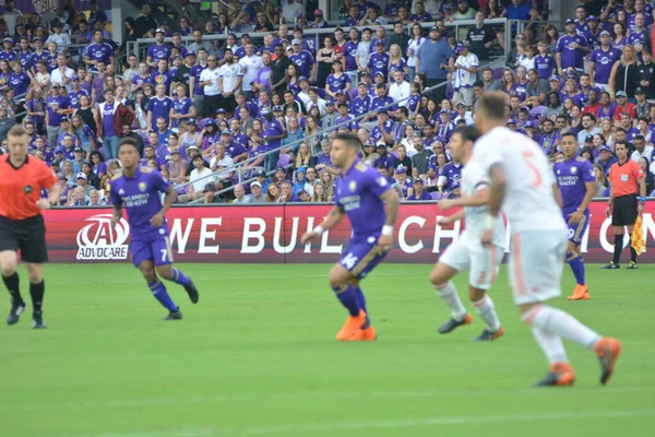 Orlando City SC, Atlanta United 'ı 13 Mayıs 2018' de Orlando City Stadyumu 'nda ağırladı.. 