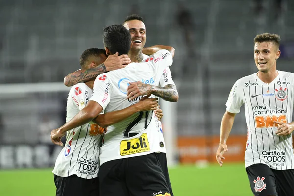 Florida Cup 2020 Corinthians Nycfc Partido Exploria Stadium Orlando Florida —  Fotos de Stock