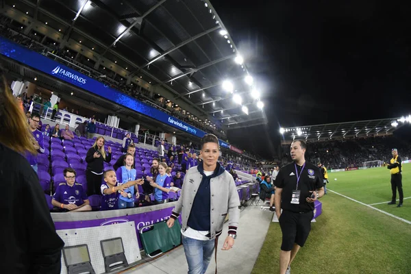 Orlando City SC, 10 Mart 2018 'de Orlando City Stadyumu' nda Minnesota United FC 'ye ev sahipliği yaptı..  