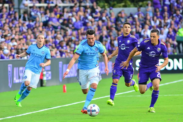 Orlando City, 5 Mart 2017 'de Orlando City Stadyumu' nda NYC FC 'ye ev sahipliği yaptı..