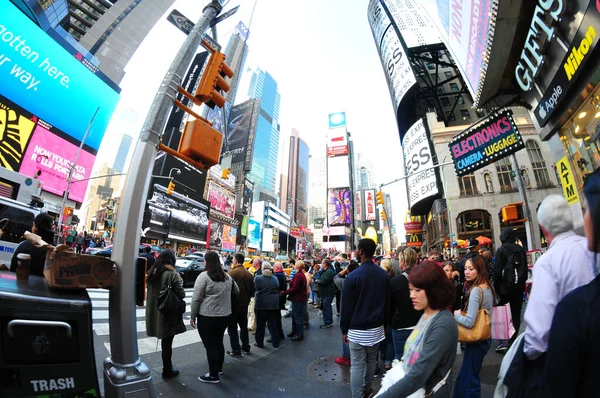 Širokoúhlý Výhled New York City Května 2016 — Stock fotografie