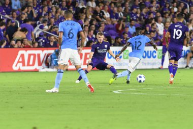 Orlando City 26 Temmuz 2018 'de Florida Exploria Stadyumu' nda NYC FC 'ye ev sahipliği yaptı. Fotoğraf: Marty Jean-Louis