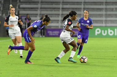 Orlando Pride, 23 Mayıs 2018 'de Orlando Florida' daki Exploria Stadyumu 'nda Kuzey Carolina Cesareti' ne ev sahipliği yapmaktadır..  