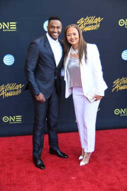 24 Mart 2018 Cumartesi günü Las Vegas 'taki Orleans Resort' ta düzenlenen 33. Yıldız Ödülleri Kırmızı Halı sırasında ünlüler.