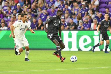 Orlando City 21 Nisan 2018 'de Orlando Florida' daki Exploria Stadyumu 'nda San Jose depremlerine ev sahipliği yaptı..  