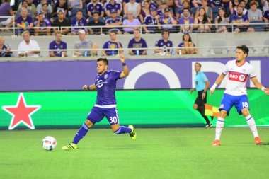 Orlando City, 24 Ağustos 2016 'da Orlando Florida' daki Kamp Dünyası Stadyumunda Toronto FC 'ye ev sahipliği yaptı..