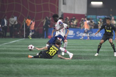 1 Ağustos 2018 tarihinde Atlanta 'daki Mercedez Benz Stadyumu' nda tüm yıldızlar Juventus 'a karşı..  