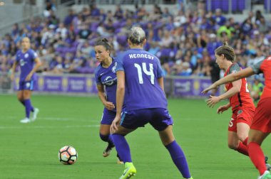 Orlando Pride, 23 Eylül 2017 'de Orlando City Stadyumu' nda Portland Thorns 'a ev sahipliği yaptı.. 