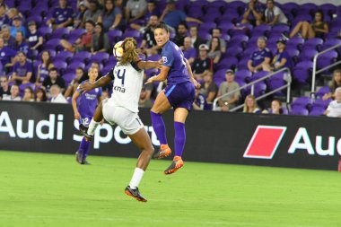 Orlando Pride, 23 Mayıs 2018 'de Orlando Florida' daki Exploria Stadyumu 'nda Kuzey Carolina Cesareti' ne ev sahipliği yapmaktadır..  