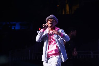 MTV Wild n Out Tour sunucusu Nick Cannon 5 Mart 2020 Perşembe günü Orlando Florida 'daki Amway Center' da