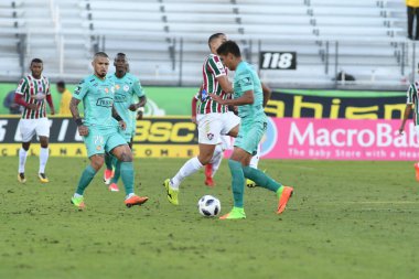 Fluminense, Florida Kupası 'nda 15 Ocak 2018' de Orlando Florida 'da oynanan Spektrum Stadyumu' nda Barcelona SC 'ye karşı.. 