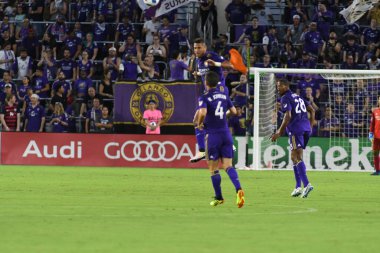 Orlando City 14 Temmuz 2018 'de Florida Exploria Stadyumu' nda Toronto FC 'ye ev sahipliği yaptı. Fotoğraf: Marty Jean-Louis