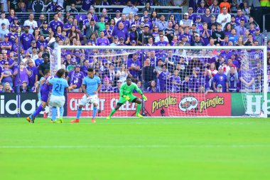 Orlando City, 5 Mart 2017 'de Orlando City Stadyumu' nda NYC FC 'ye ev sahipliği yaptı..