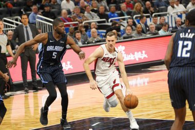 Orlando Magic 1 Şubat 2020 tarihinde Orlando Florida 'daki Amway Center' da Miami Heat 'e ev sahipliği yaptı.